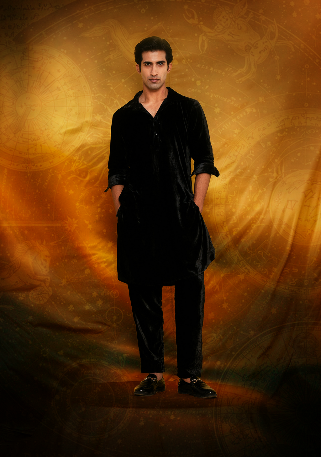 Taurus Men Kurta Set with Dupatta