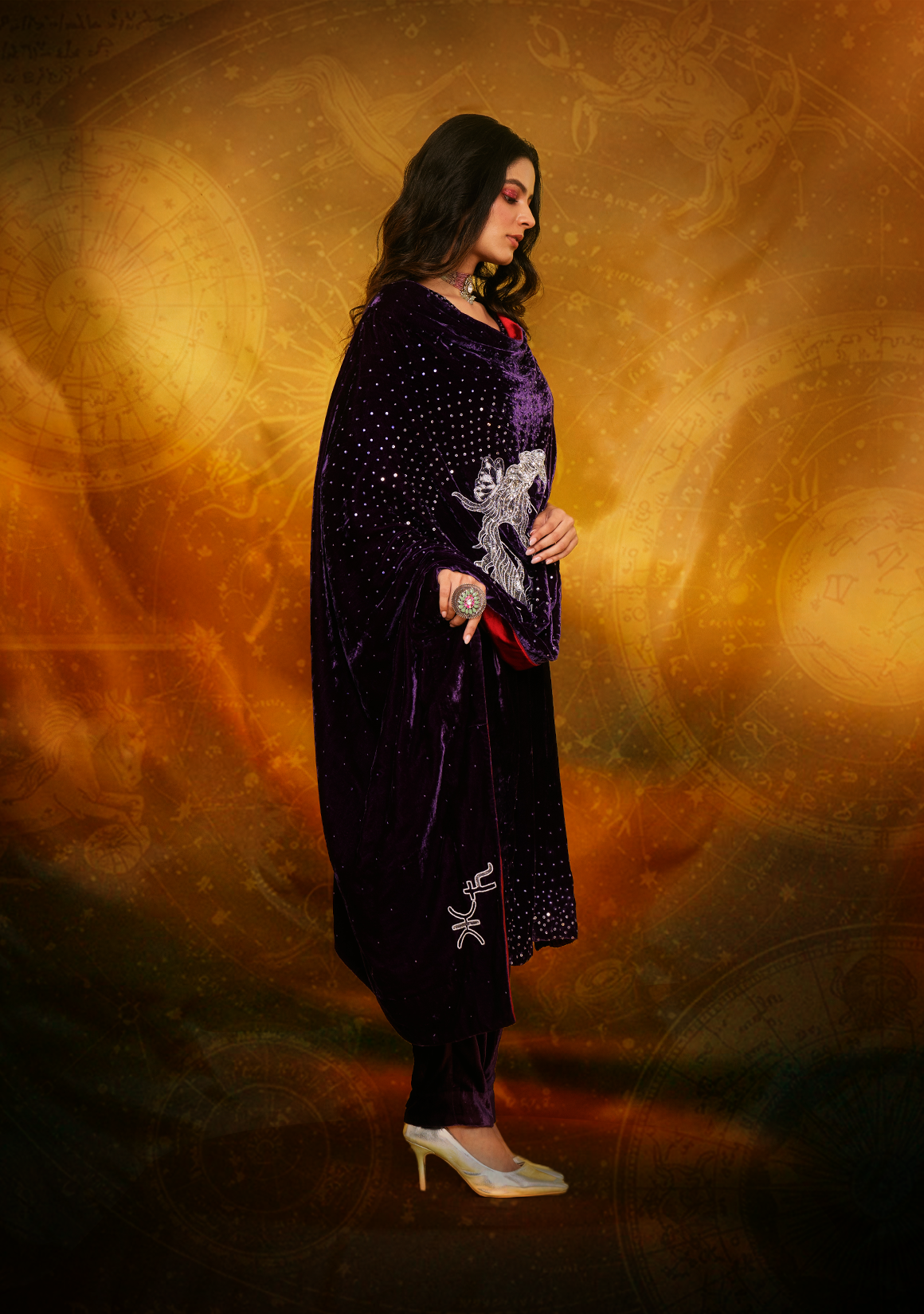 Aquarius Kurta Set with Dupatta