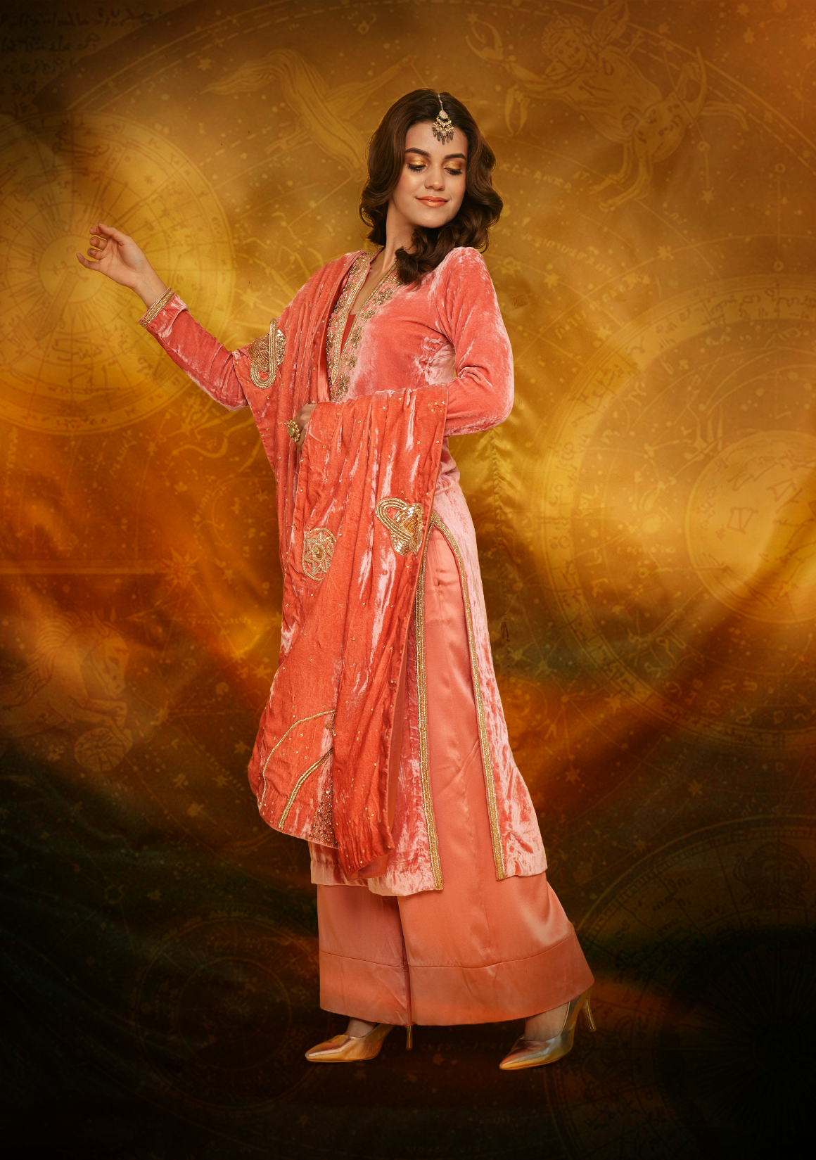 Virgo Kurta Set with Dupatta