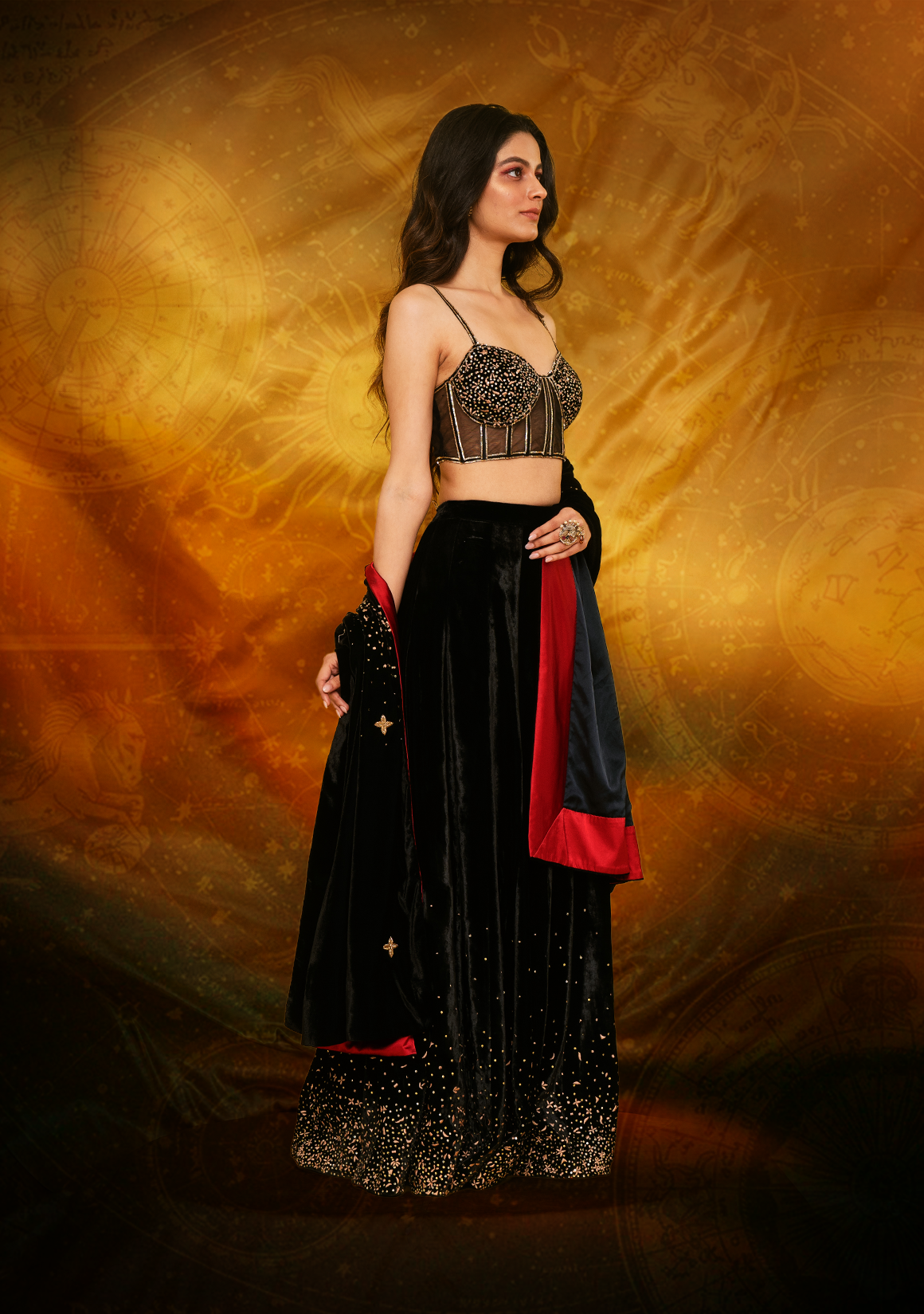 Taurus Lehenga Set