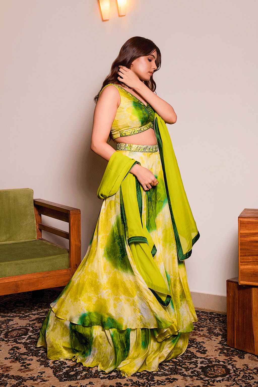 Tejaswini Lehanga Set
