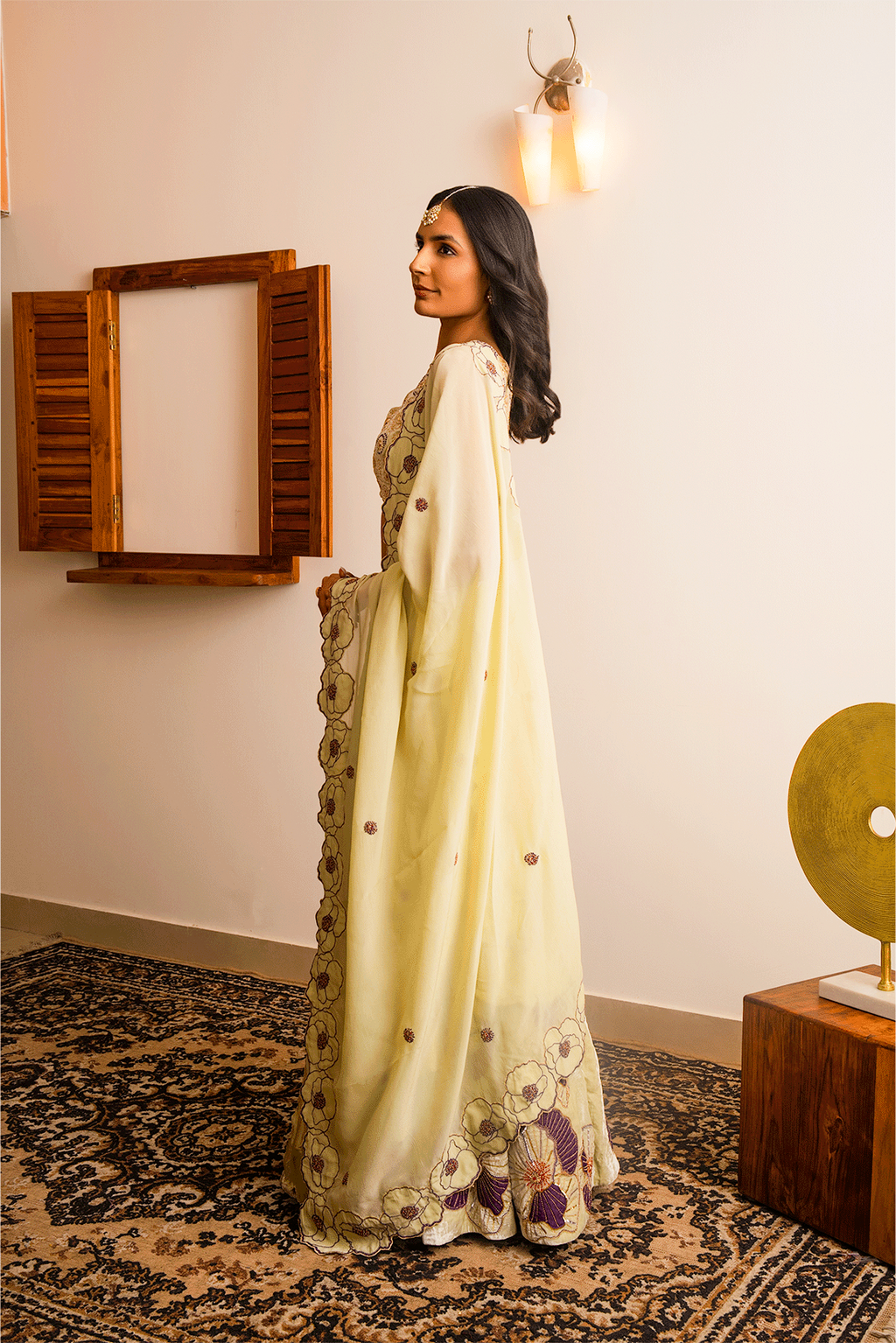 Elaichi Velvet Lahenga