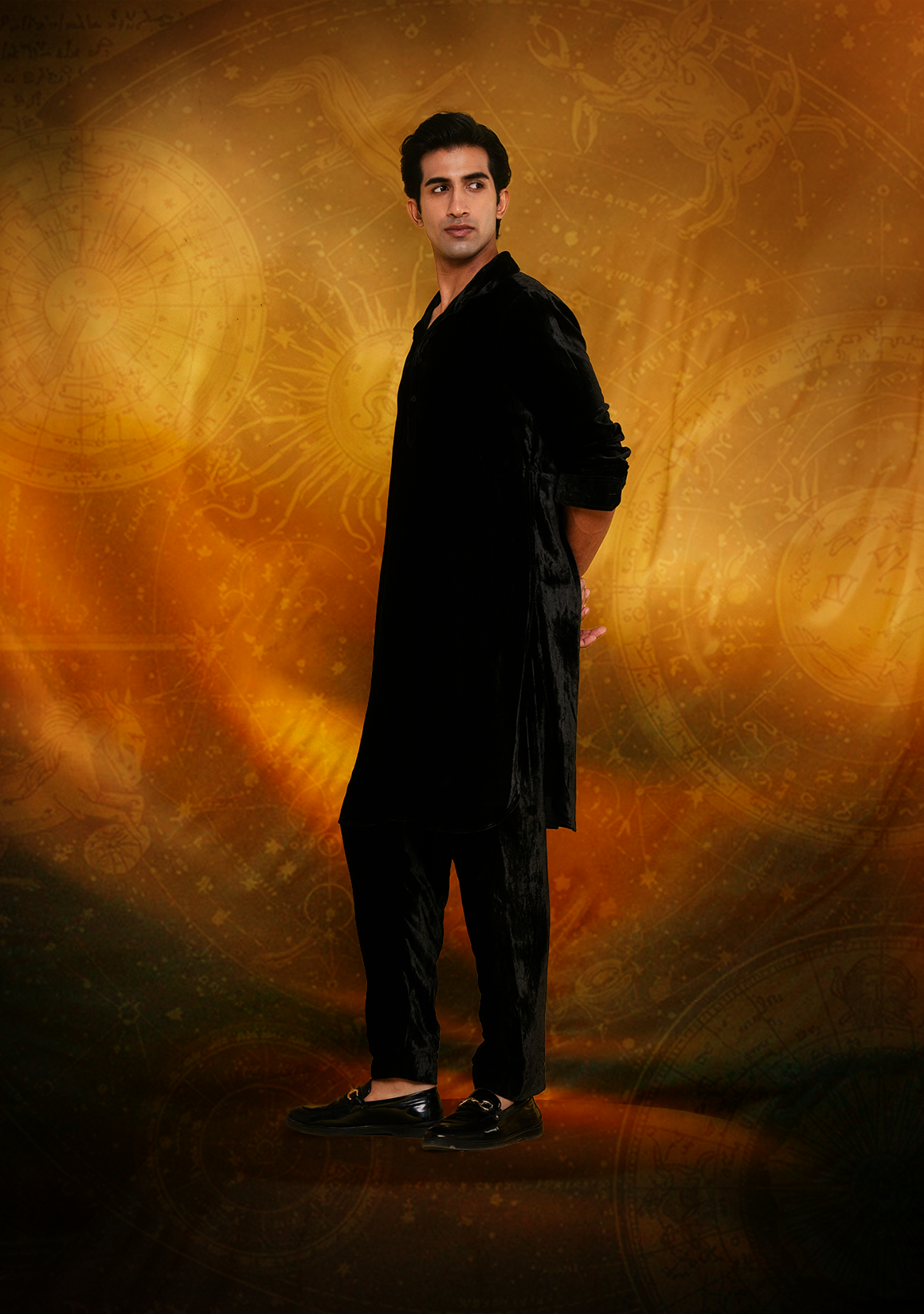 Taurus Men Kurta Set with Dupatta