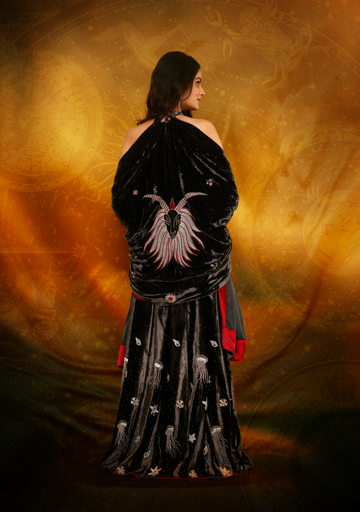 Capricorn Women Dupatta