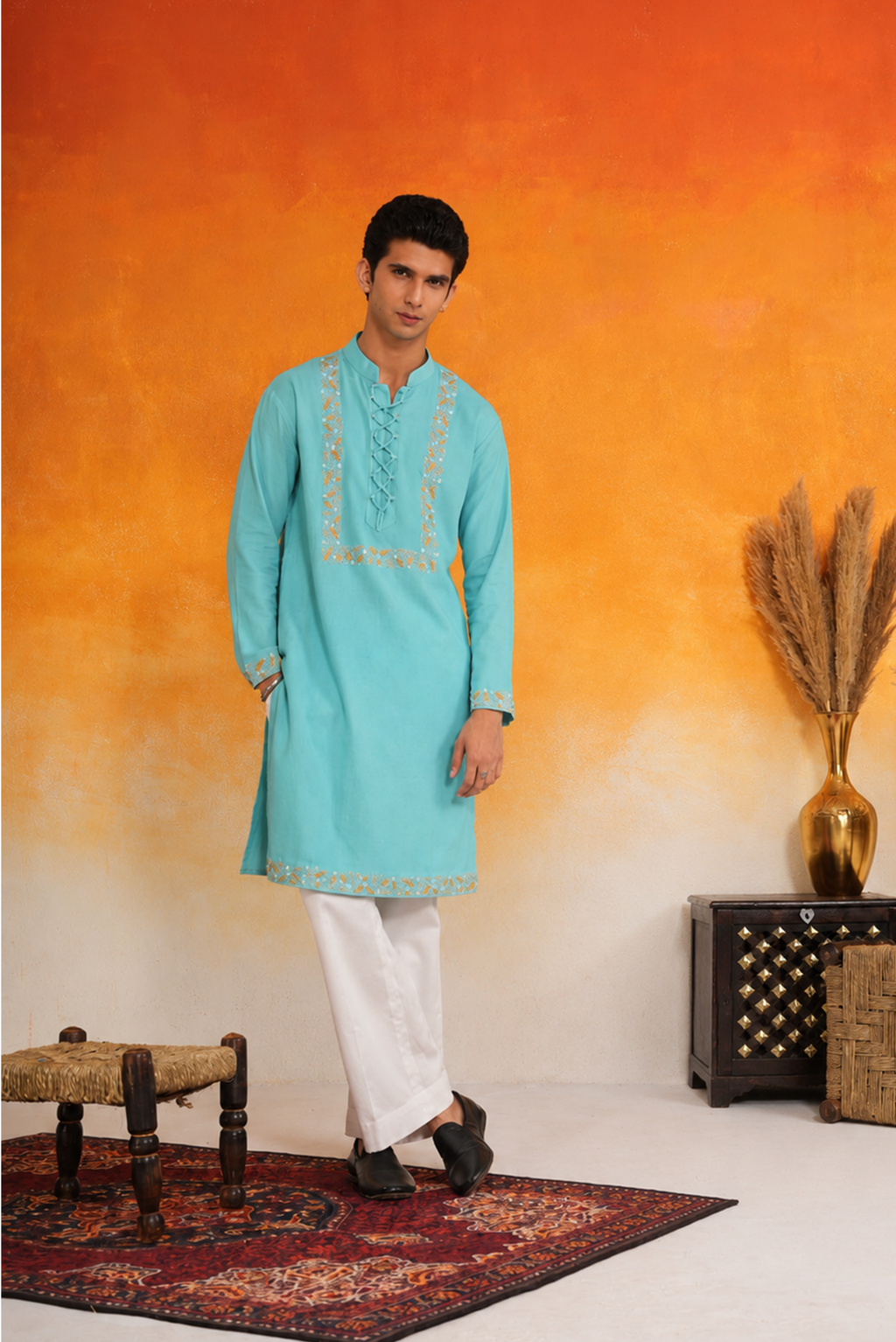 Ferozee Men's Kurta