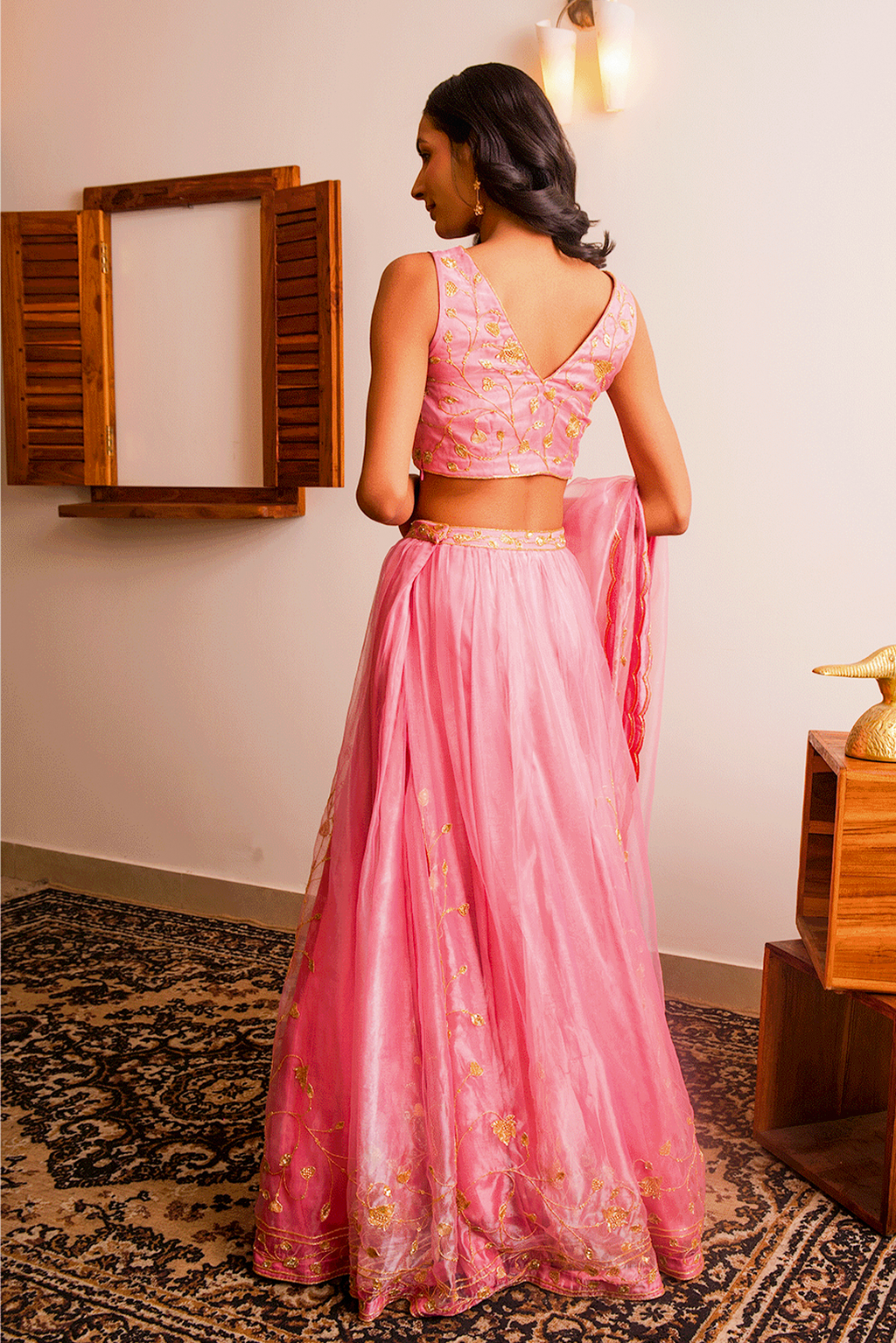 Blush Lehanga Set
