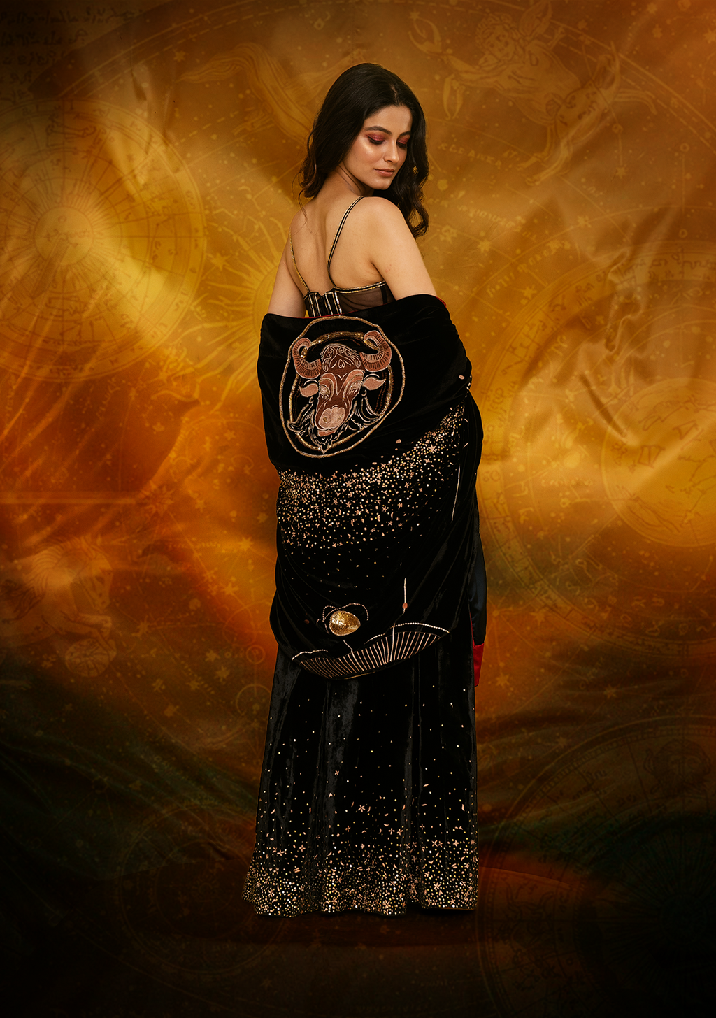 Taurus Lehenga Set with Dupatta