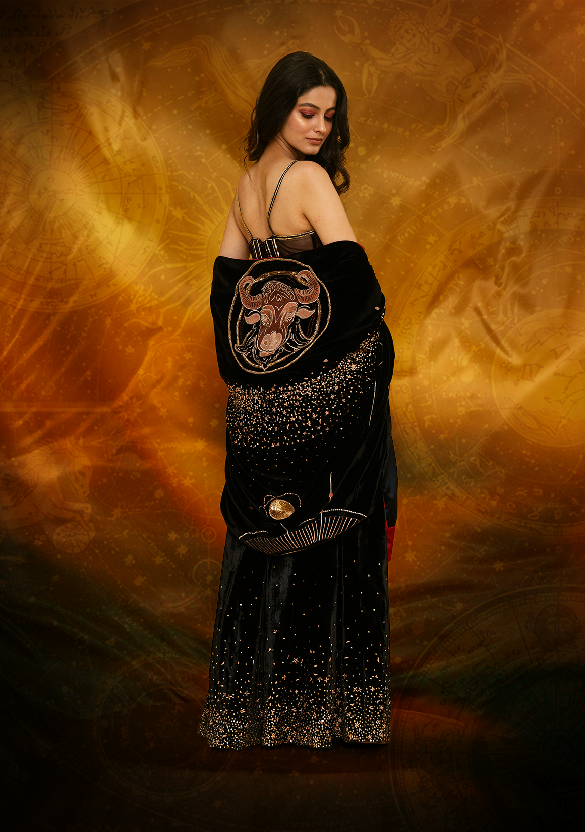 Taurus Lehenga Set with Dupatta
