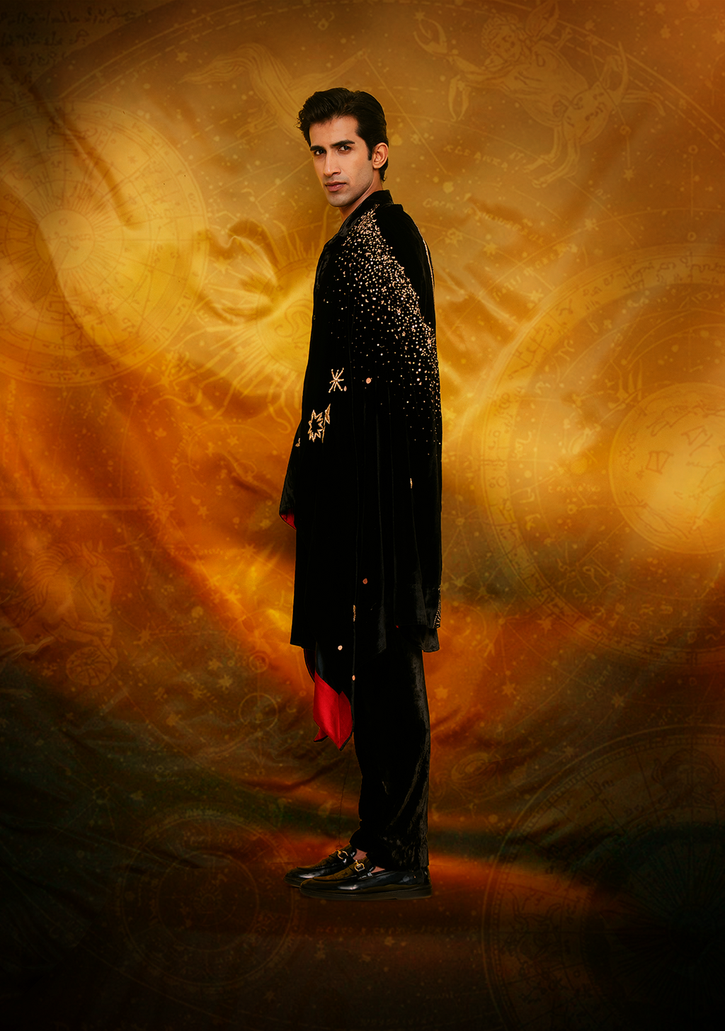 Taurus Men Kurta Set with Dupatta