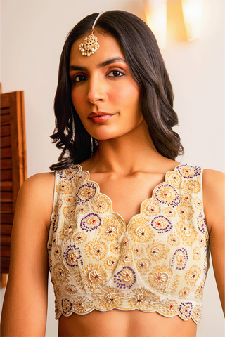 Rich Green Velvet Lahenga Set