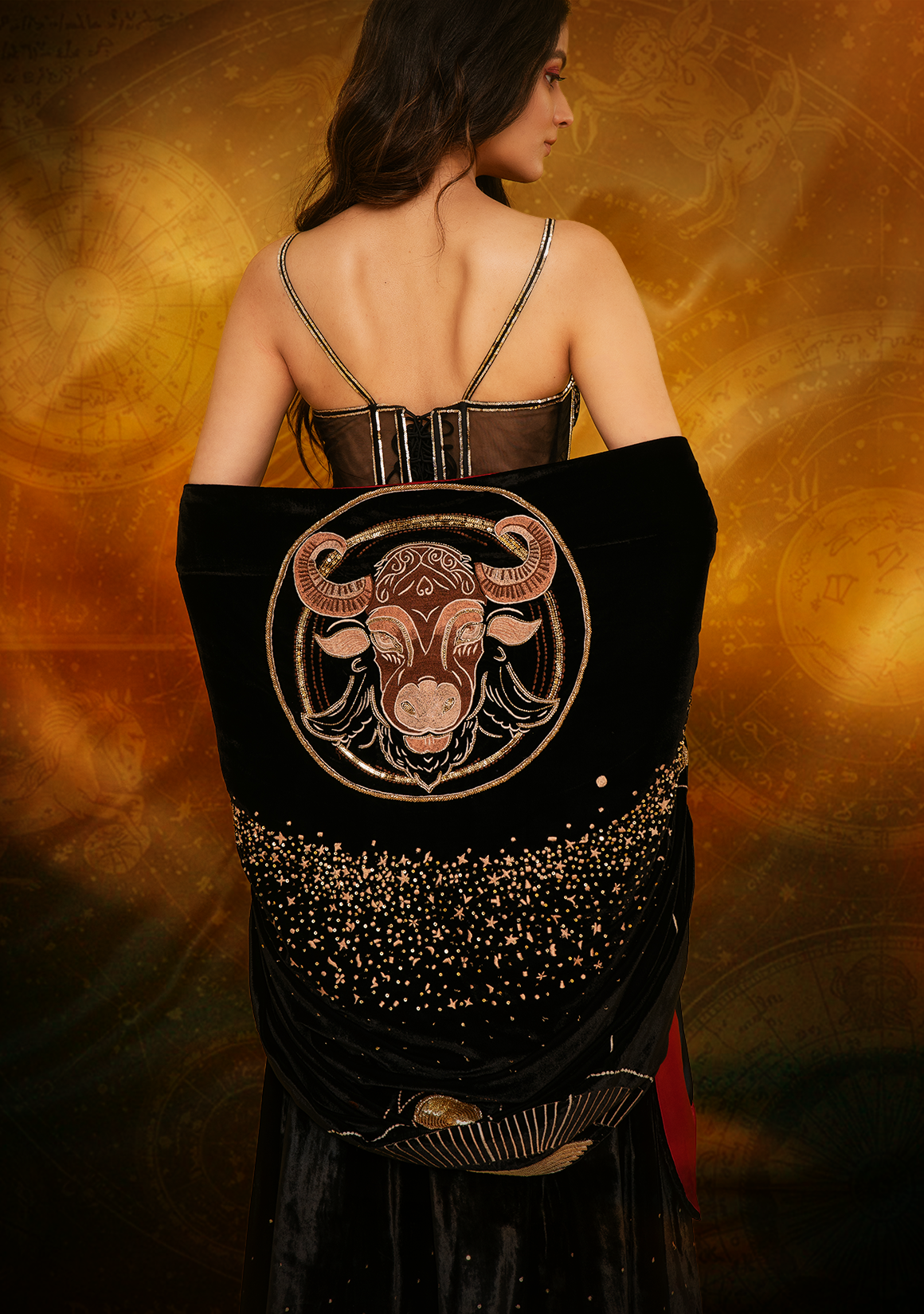 Taurus Lehenga Set with Dupatta
