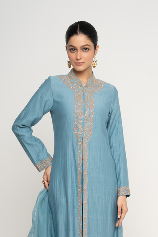 Hazy Blue (cut - line)