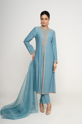 Hazy Blue (cut - line)