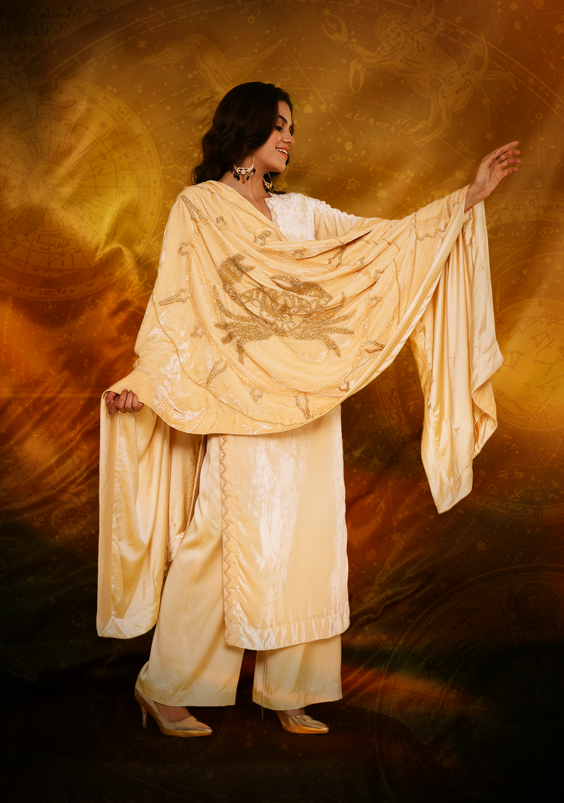 Cancer Women Dupatta