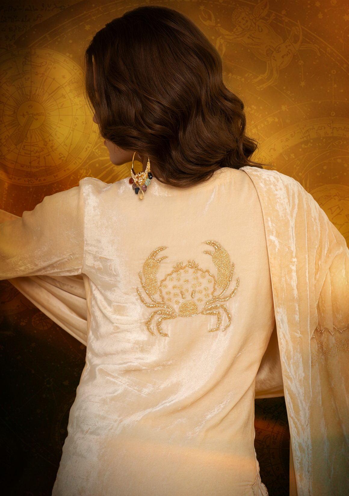 Cancer Women Dupatta