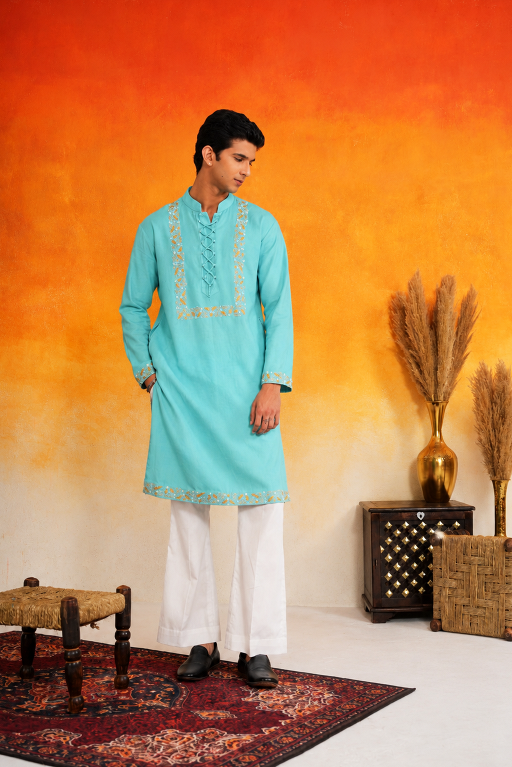 Ferozee Men's Kurta