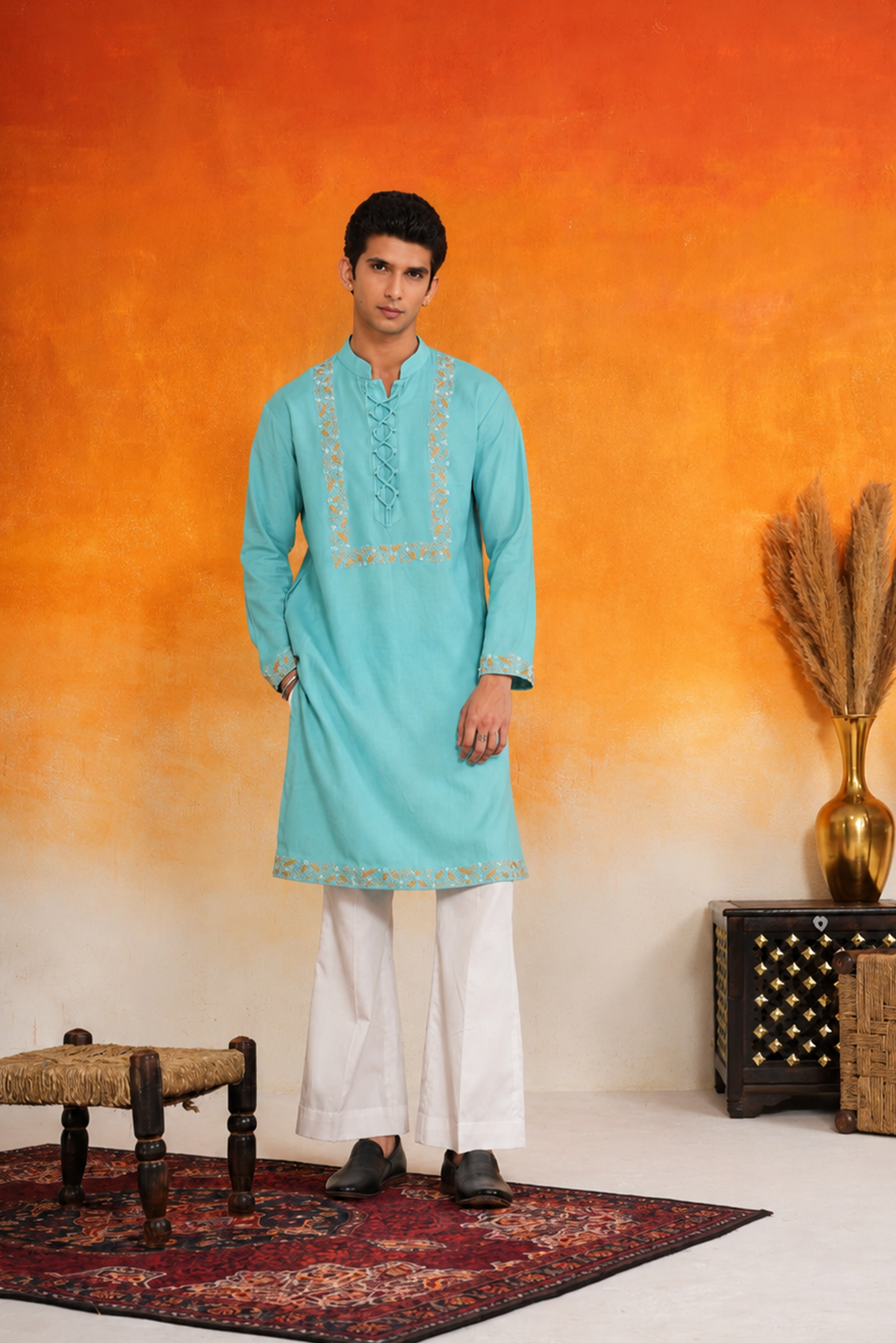 Ferozee Men's Kurta