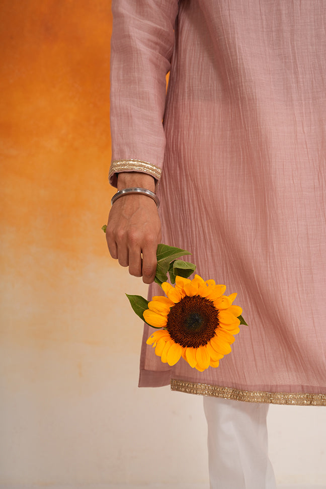 Dust Rose Men's Kurta