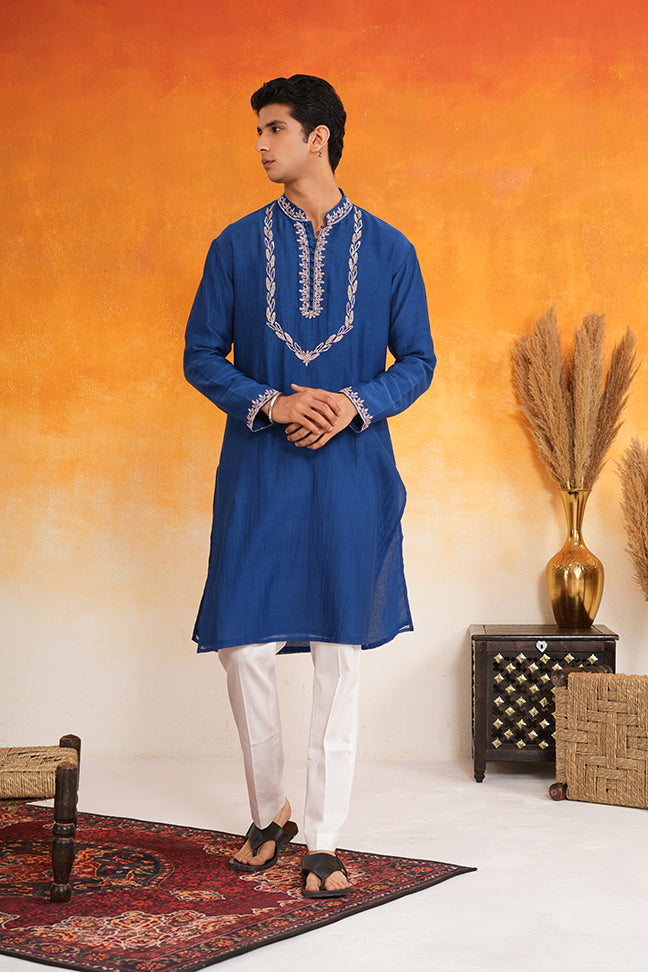 Neeli Raat Men's Kurta