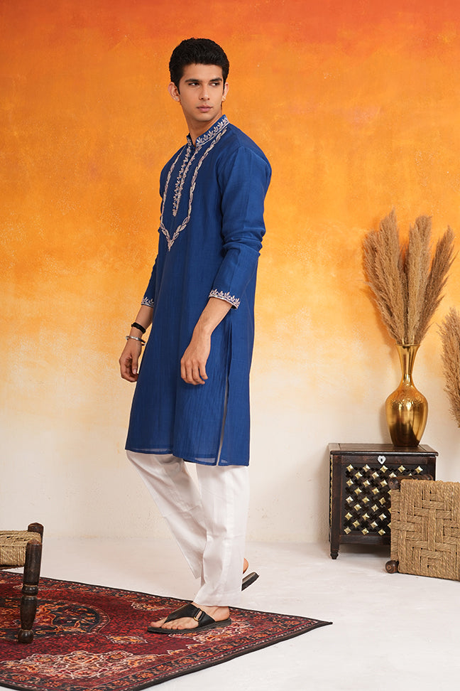 Neeli Raat Men's Kurta