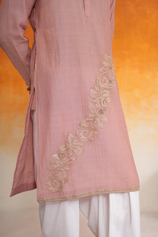 Dust Rose Men's Kurta 2