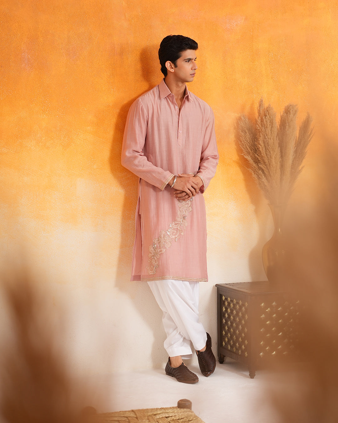 Dust Rose Men's Kurta 2