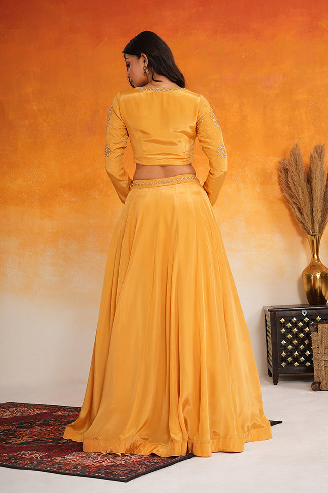 Kesar Lehanga Set