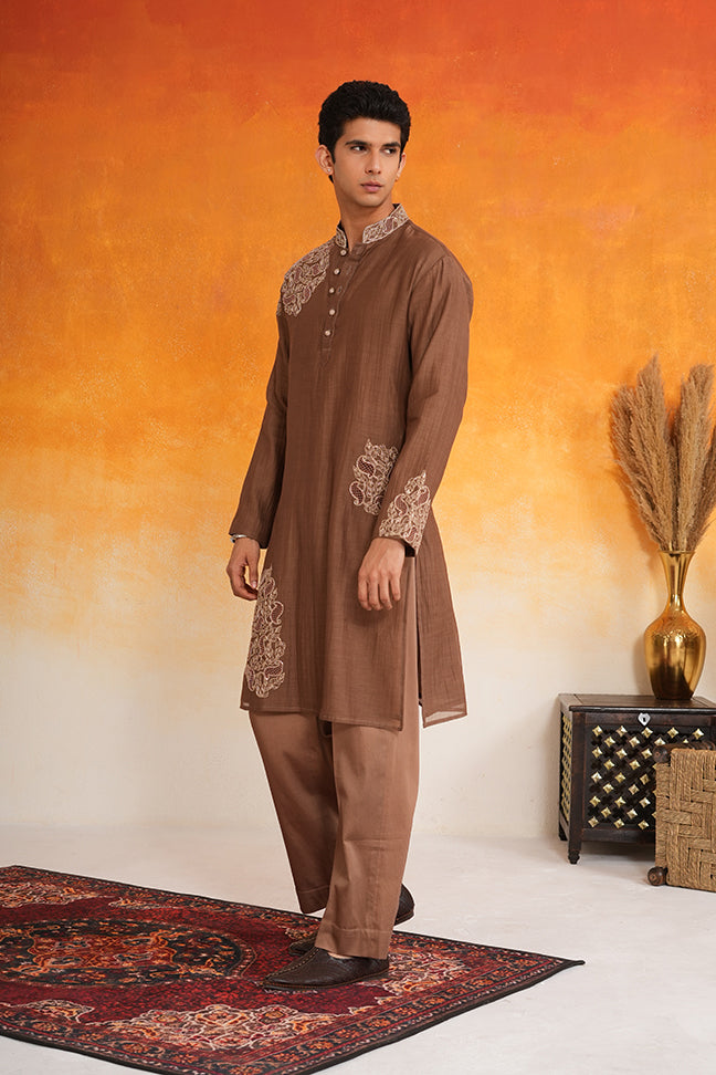 Bronze Men's Bloom Kurta