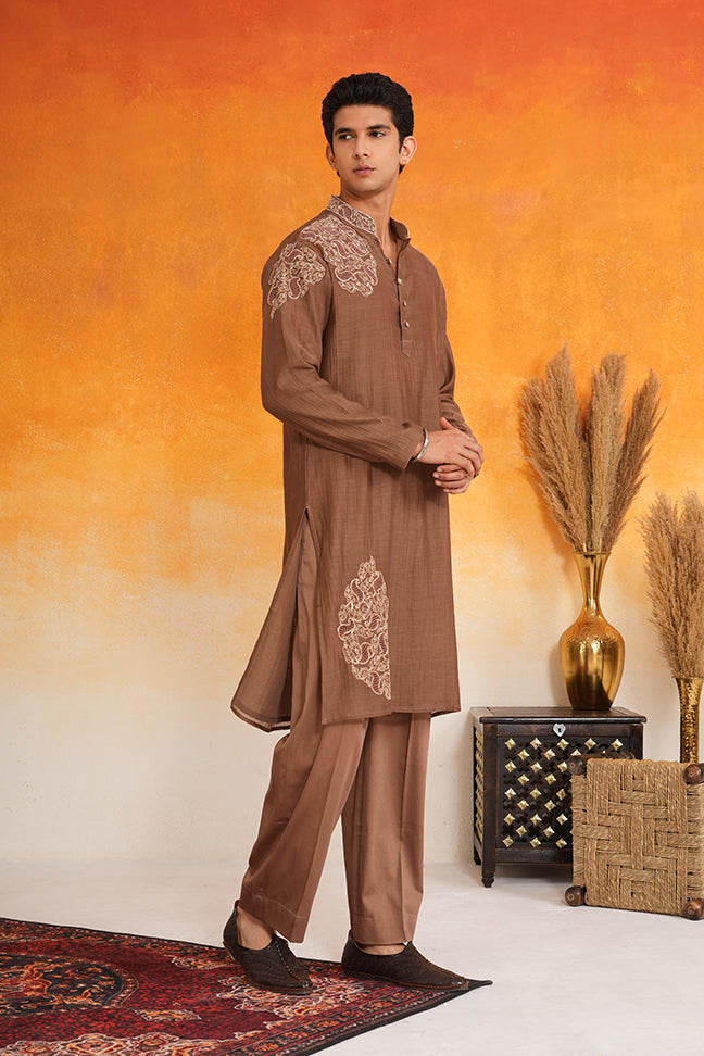 Bronze Men's Bloom Kurta