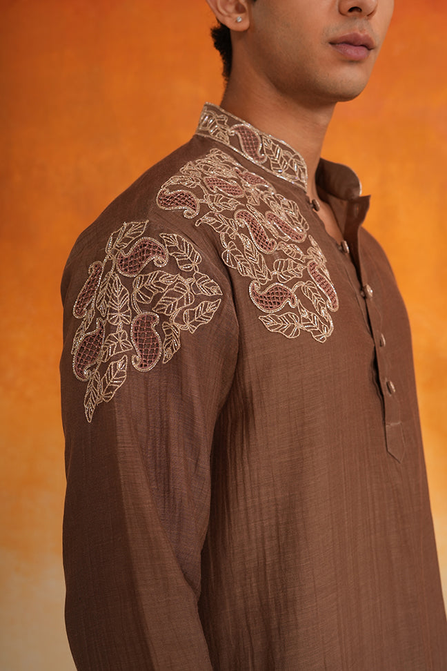 Bronze Men's Bloom Kurta