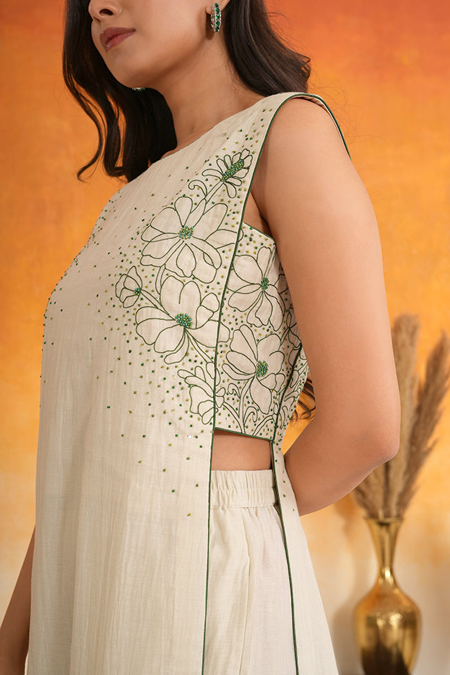 Ivory Sage Suit Set 2
