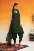 Emerald Dhoti Set