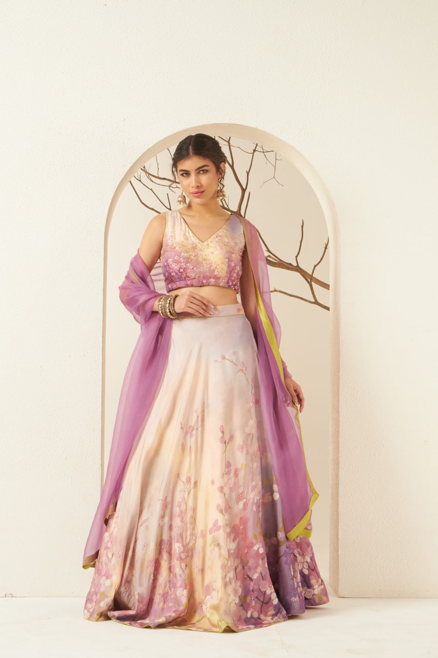 Spring Breeze Lengha Set