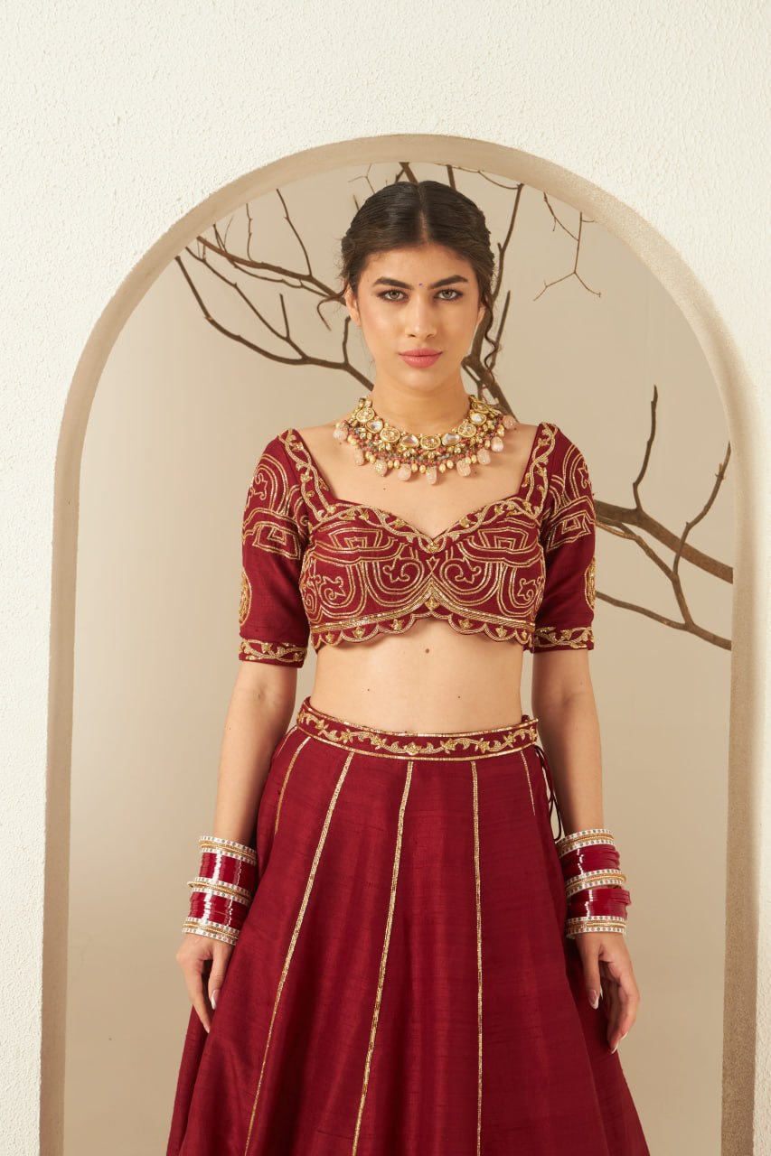 Shagan Royal Lengha Set